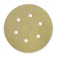Norton - Gold 290 Discs - Hook and Loop - 6 inch x 6 Holes