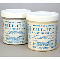 fill-it epoxy filler, fillet epoxy resin