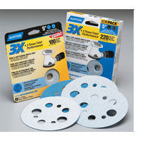 norton 3x 5 inch sanding discs, abrasive sandpaper disk