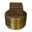 Square Head Plug Fittings - Bronze, NPT