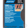 Norton Flexible 3 in x 4 x 1/2 in Sponges