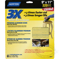 Norton 3x sanding sheets, norton 3x sandpaper