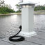 Dock Edge Solar Dock Light with Stainless Steel Cleat