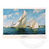 Herreshoff Reliance Print by A.D. Blake