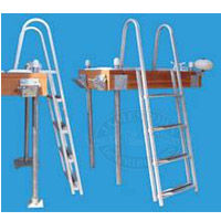 Dock Edge Aluminum Stand Off Ladder