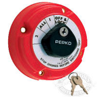 perko battery selector switch with keylock