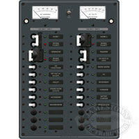 Blue Sea Systems AC 2 Sources Toggle Circuit Breaker Panel