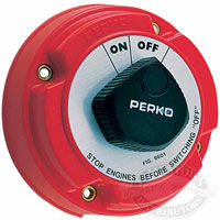 Perko Main Battery Disconnect Switches