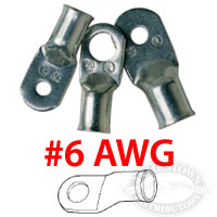 Ancor Marine Grade 6 AWG Battery Cable Lugs