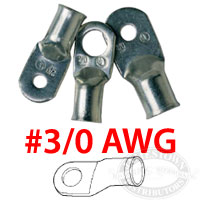 Ancor Marine Grade 3/0 AWG Battery Cable Lugs