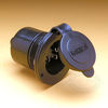 15A 125V Onboard Charger Inlet Black