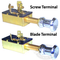 Sierra 3 Position Off-On-On Push-Pull Switch