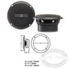 Poly-Planar 3 Grey Flush Mount Speakers