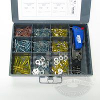 Ancor 257 Piece Heat Shrink Connector Kit W/ Crimper and Mini Torch