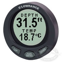 Lowrance LST-3800 In-Dash Digital Depth Finder and Temperature
