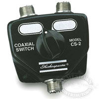 Shakespeare CS-2 VHF Radio Two-way Coaxial Switch