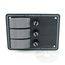 3 Position 12 Volt DC Waterproof Fuse Panel by Blue Sea Systems