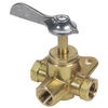 Brass 3 Way Fuel Selector Valve