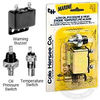 engine oil pressure and coolant temperature warning buzzer