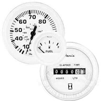 Faria Dress White Series Gauges