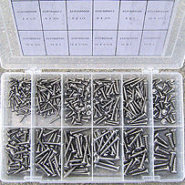 S/S Stainless Steel Self Tapping Phillips Pan Head Screw Kit
