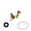 #10 Brass Wood Screw Round Phillips Head
