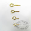 Brass Screw Eyes - Small