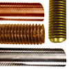 thread rod, solid rod, stainless steel rod, bronze rod