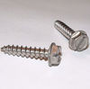#14 Hex Washer Head Self Tapping Screws made of 18-8 stainless steel