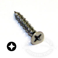 316 S/S Sharx Screws Flat Head Phillips