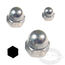 Chrome Stainless Steel Acorn Nuts