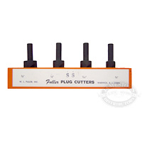 Wood Plug Cutter 4 Plug Set