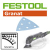 Festool Deltex DX 93 Sander StickFix Granat Abrasives