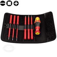 Wera Kraftform Kompakt Insulated Screwdriver Set VDE 60 i/68 i/7