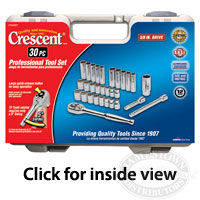 Crescent 30 Piece Professional Mechanics Tool Kit