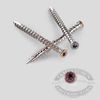 Painted Composite Trim Head Screws - Redwood