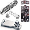 hasps, barrel bolts, swivel and standard hasp