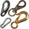 quick snaps, snap hooks and carabiners