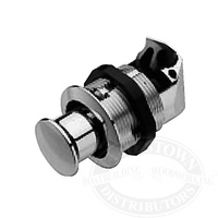 Teak Isle Flush Mount Push Button Latch