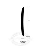 TACO Metals Curved Back Aluminum Moulding