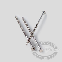 316 S/S Boarwalk Screws Bugle Head Square Drive