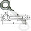 Shoulder Eye Bolts - Galvanized Steel