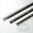 Stainless Steel Solid Back Half Oval