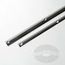 Hollow Back Half Ovals - Stainless Steel