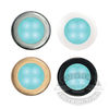 Hella Cyan Slim Line Round LED Courtesy Lamps