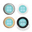 Hella Cyan Slim Line Round LED Courtesy Lamps