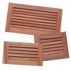 Teak Louvered Inserts