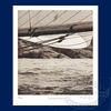 Leeward Shore Nautical Print By Alison Langley