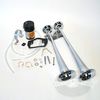 Chrome Dual Trumpet Air Horns