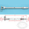 Suncor 316 SS Quick Attach Stud and Toggle Turnbuckle